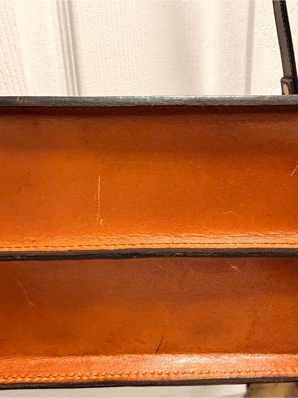 Tooled Leather Floral Crossbody Bag - Brown - Picture 5 of 5